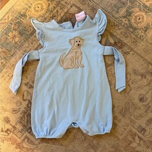 Stitchy Fish Blue Puppy One Piece 18 Month